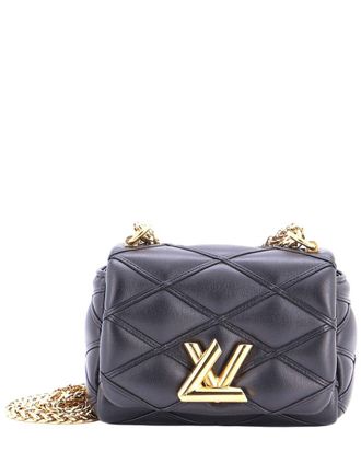 Louis Vuitton Black Malletage Leather Pico Go-14 (Authentic Pre-Loved)