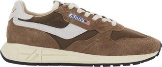 Autry Brown Color Block Sneakers