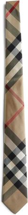 Burberry Ties, male, Beige, ONE SIZE, Classic Tie