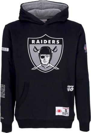 Mitchell & Ness NFL Team Origins Fleece Hoodie - Heren - Hoodies - Zwart - S - Katoen - Hoodies & sweatvesten