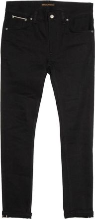 Nudie Jeans Accessories - Heren - Slim Fit Jeans - Zwart - W30 L32 - Katoen - Jeans