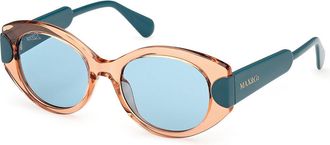 Max & Co. MO0108 45N Womens Sunglasses Brown Size 51