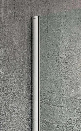Gelco Design Gelco Vario - Perfil De Pared 2000 Mm, Cromado Gx1010