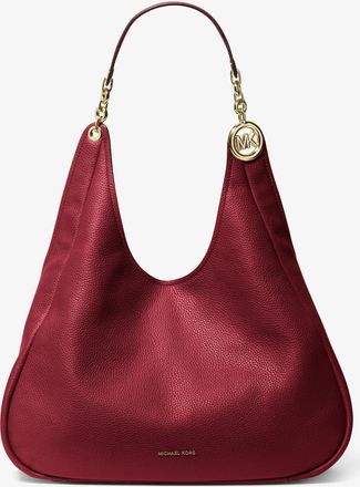 Michael Kors Ellie Large Pebbled Leather Shoulder Bag