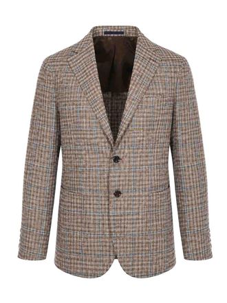Paolo Tonali Single-breasted Olive Jacket