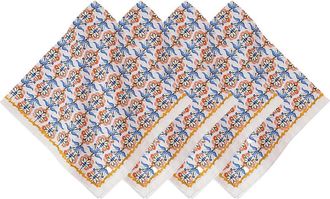 Juliska Emilie Set of 4 Cotton Napkins in Chambray at Nordstrom