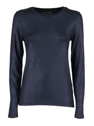 Majestic Filatures Col Rond Manches Longues