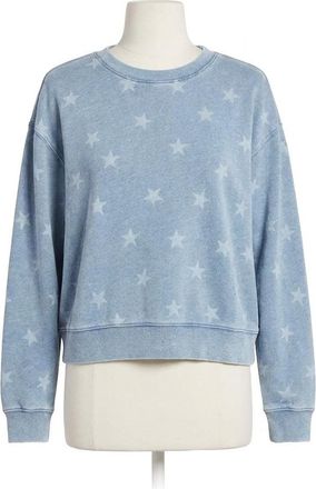 Z Supply Written Stars Sweatshirt In Ocean Air Indigo