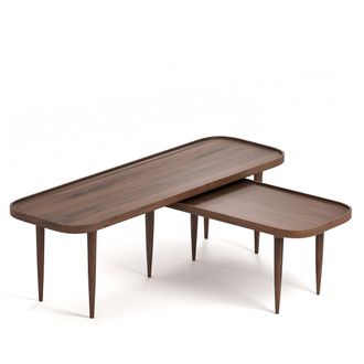 AM.PM Salontafel in massief notenhout, Magosia, groot model