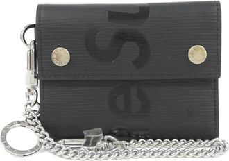 Louis Vuitton Epi Black Leather Chain/Shoulder Wallet (Pre-Owned)