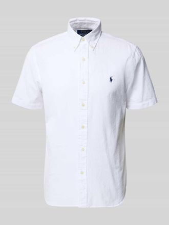 Polo Ralph Lauren Regular Fit Freizeithemd aus reiner Baumwolle in Weiss, Gr&ouml;&szlig;e XXL