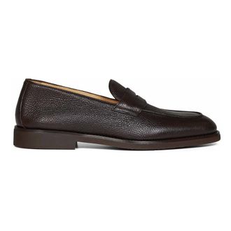 Brunello Cucinelli Brunello Cucinelli, Loafers, male, Brown, Size: 10 1/2 US Penny Loafer