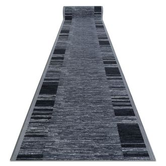 RugsX Passatoia Gommata Adagio Grigio Grey 110x1250 Cm