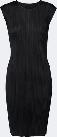 Pleats Please Issey Miyake Basics pleated minidress