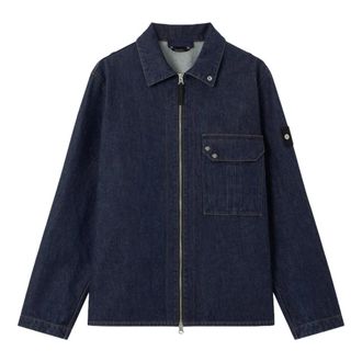 Stone Island Shirts - Heren - Zomerjassen - Blauw - XL - Jassen