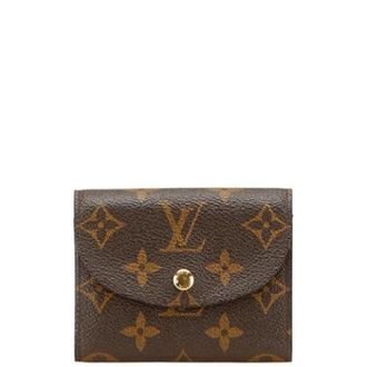 Louis Vuitton Pre-owned Wallets, female, Brown, Size: ONE SIZE Pre-owned Canvas Wallet