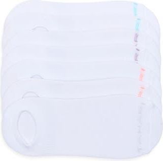 Elie Tahari 7-Pack Mesh Arch Support No-Show Socks in White at Nordstrom Rack, Size 9/11