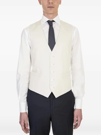 Lardini buttoned waistcoat - Wit