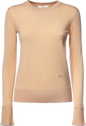 Chlo&eacute; Dames, Truien, Oranje, Maat: S