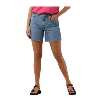 Envii Blauwe Denim Shorts voor de Zomer - Dames - Denim shorts - Blauw - XS - Denim - Korte Broeken