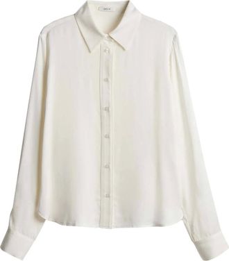 OPUS Dames, Blouses & Shirts, Beige, Maat: XS