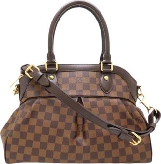 Louis Vuitton Borsa a spalla Pre-owned Damier Canvas - - Pre-owned - Donna - Marrone - ONE SIZE