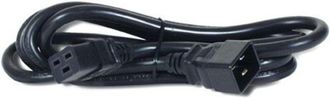 A.P.C. Apc Ap9877 Cable De Transmisi&oacute;n Negro 1,98 M C19 Acoplador C20 Acoplador