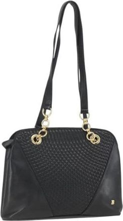 Bally Pre-owned Leren Schoudertas - Dames - Vintage Schoudertas - Zwart - ONE Size - Leer - Vintage