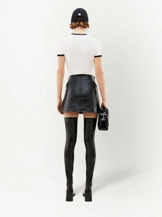 Courr&egrave;ges Signature Contrast T-Shirt