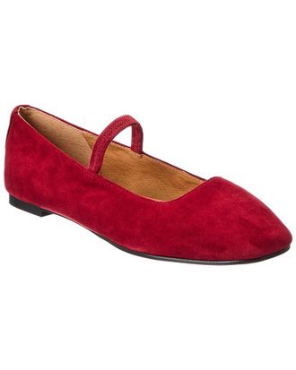 Madewell The Greta Suede Ballet Flat