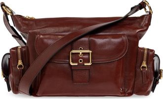Chlo&eacute; Handtas Camera Medium - Dames - Handtassen - Rood - ONE Size - Leer - Tassen