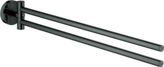 GROHE Essentials Toallero De Metal Con 2 Brazos Giratorios, Warm Sunset Cepillado (40371dl1)