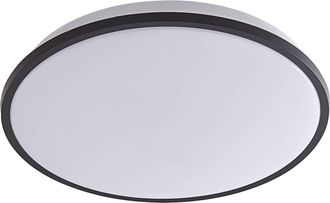 Lindby Swaran En Negro De Pl&aacute;stico - Lindby