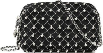 Tory Burch Fleming Bell Soft Suede Crossbody Bag in Black at Nordstrom