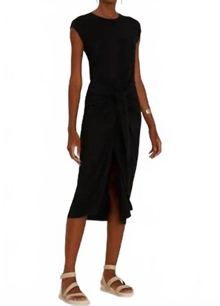 Lenny Niemeyer Pareo Wrap Dress In Black
