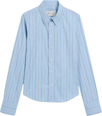 Ami De Coeur Classic Shirt - Dames - Overhemden - Blauw - XS - Katoen - Overhemden
