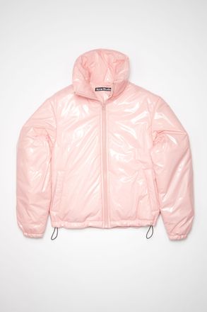 Acne Studios FA-UX-OUTW000051 Blush pink Nylon puffer jacket