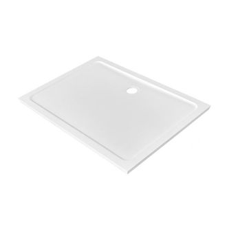 Adema Dawn douchebak - 140x90x4cm - rechthoek SMC - glans wit