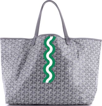 Goyard Saint Louis Tote Printed Coated Canvas GM
