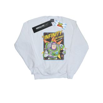 Disney Heren Toy Story 4 Buzz To Infinity Sweatshirt (Wit)