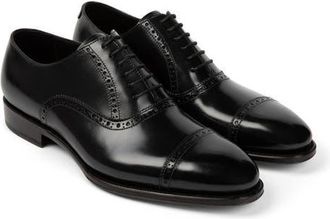 Anthony Veer Windsor Brogue in Obsidian Black at Nordstrom, Size 11.5