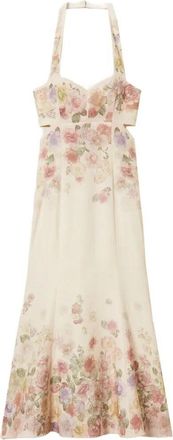 Twin-Set Cut-Out Long Dress