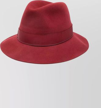Borsalino wide brim hat ribbon band