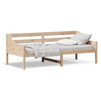 Berkfield Home Day Bed without Mattress 90x200 cm Solid Wood Pine in Brown
