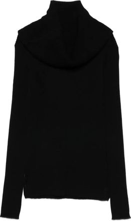 Christian Wijnants Top Kiru in lana - Nero