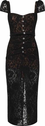 Self Portrait Lace Midi Dress