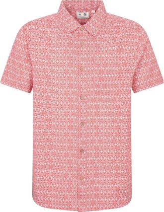 Mountain Warehouse Preston Illustration Shirt in Fiery Coral at Nordstrom, Size Xx-Large