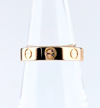 Cartier Pink Gold (18K) Band Ring (Pre-Owned)
