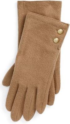 Ralph Lauren Wool-Blend Tech Gloves
