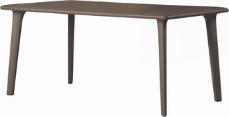 Resol Dessa Mesa Rectangular Interior, Exterior 160x90 Chocolate